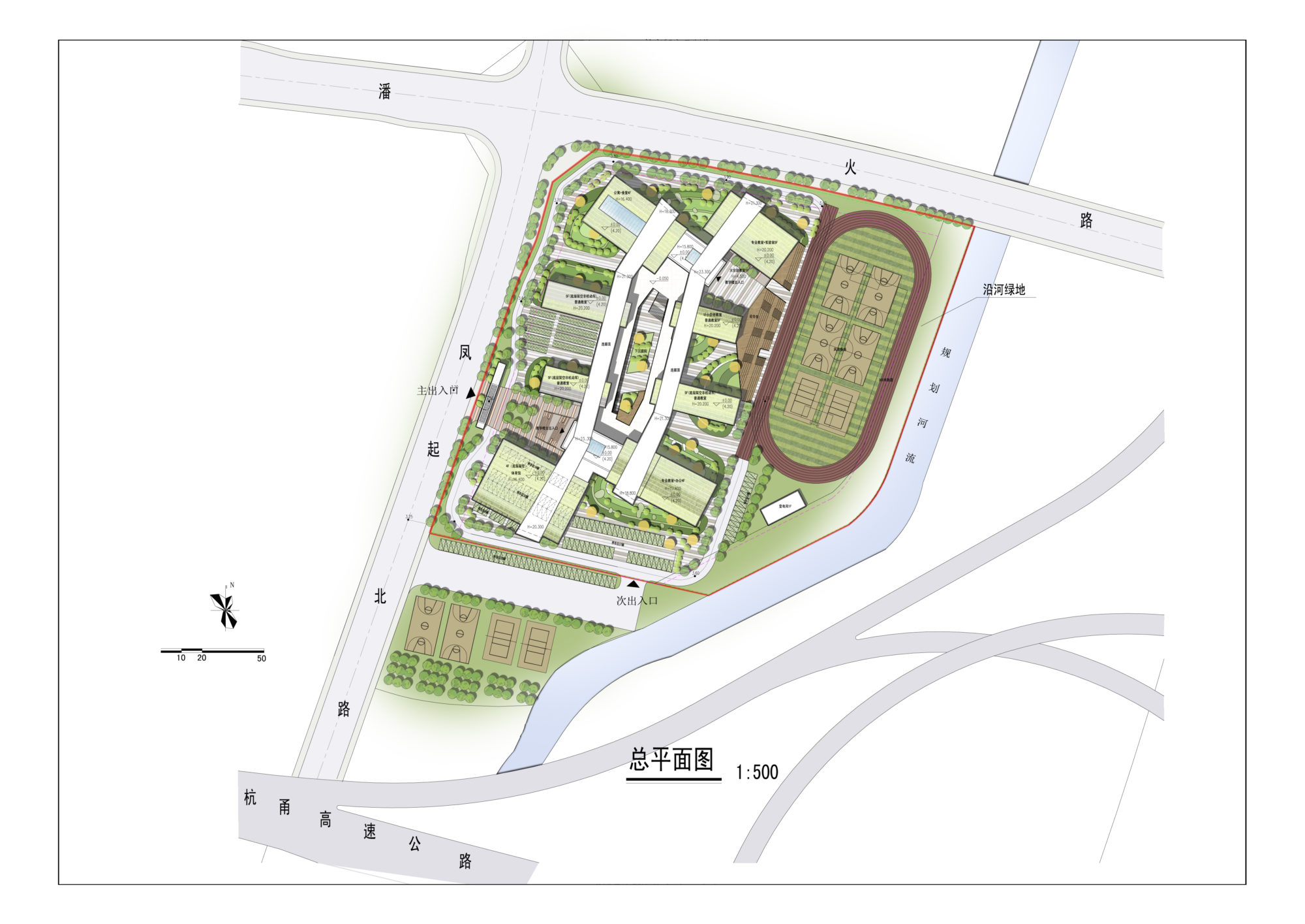 项目位于宁波市鄞州区,地块北临潘火路西临凤起北路,北侧有红星美凯龙
