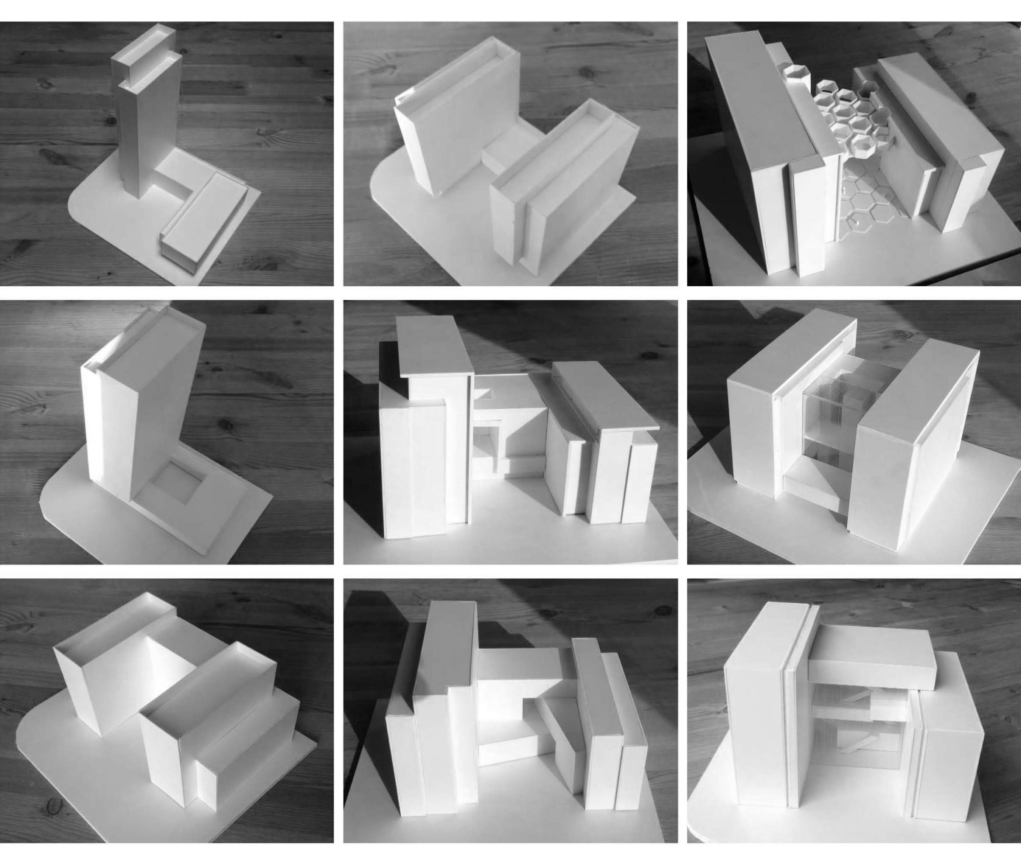 幕墙立面模型大样研究中庭空间3d模型研究建筑体块模型研究project